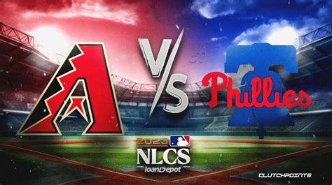 The 6-1 defeat put them in a 3-2 series hole heading back. . Whats the score of the phillies diamondbacks game